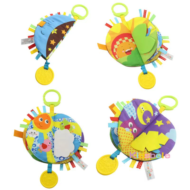 Baby Educational Toys Cloth Book Rustling Coloring Early Learning Toys for Children Toddler Toys 0 12 24 Months Hanging Baby Toy