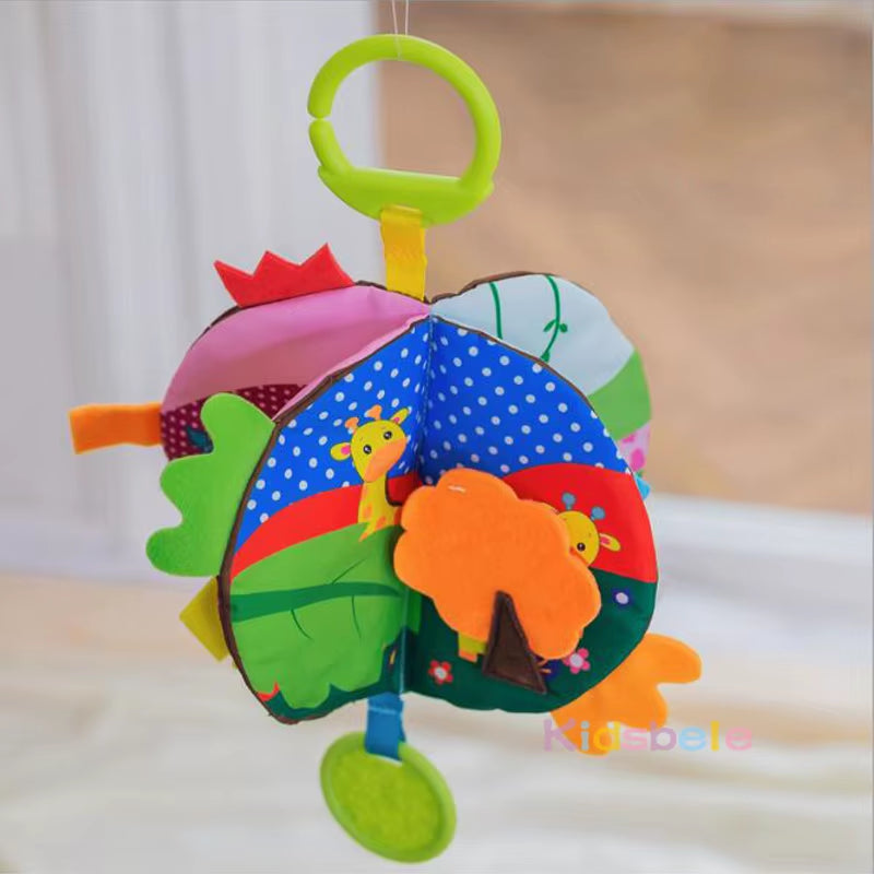 Baby Educational Toys Cloth Book Rustling Coloring Early Learning Toys for Children Toddler Toys 0 12 24 Months Hanging Baby Toy