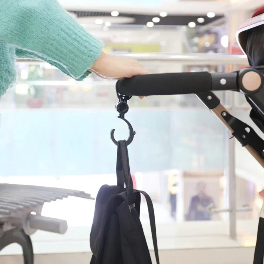 360° Rotating Stroller Hooks