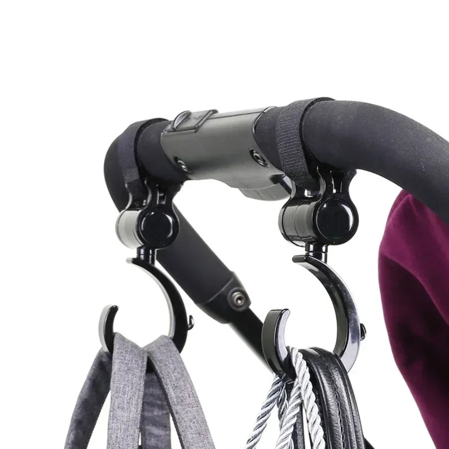 360° Rotating Stroller Hooks