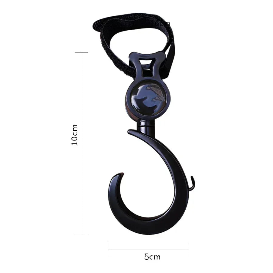 360° Rotating Stroller Hooks