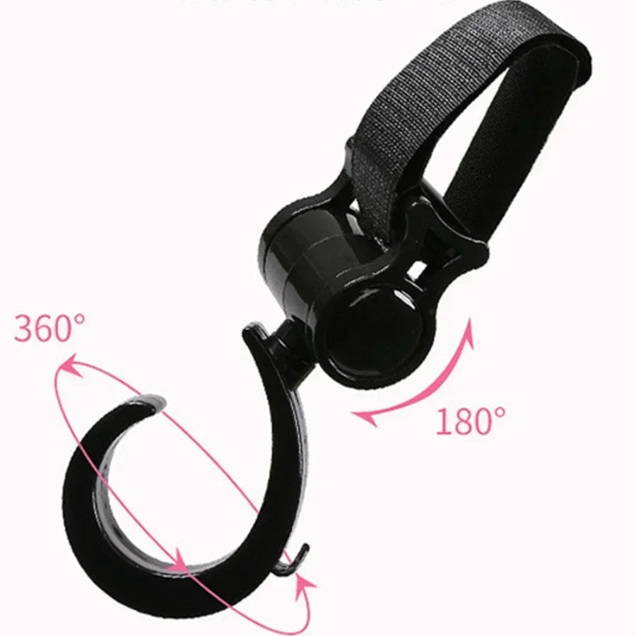 360° Rotating Stroller Hooks