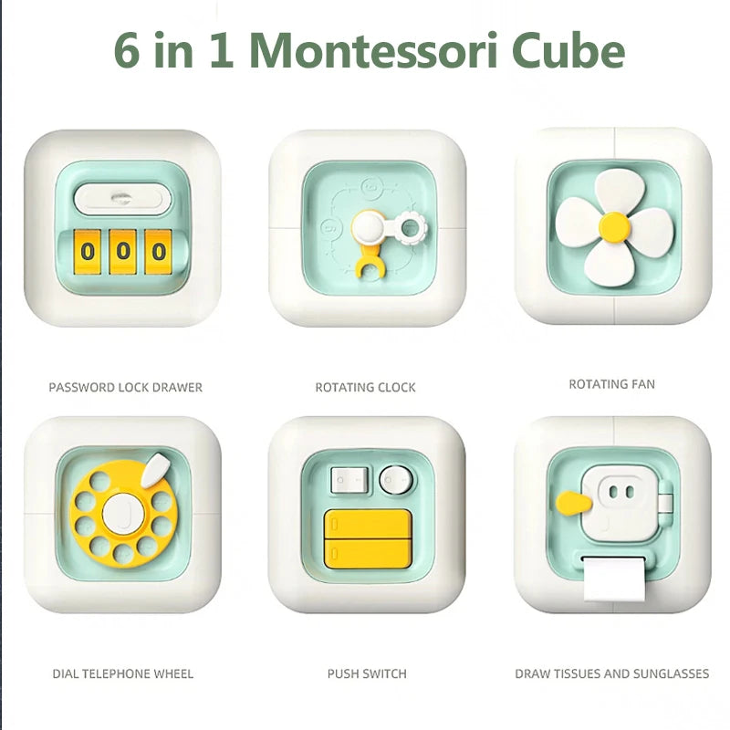 Montessori Busy Cube