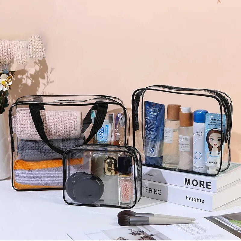 Clear Travel Toiletry Bags