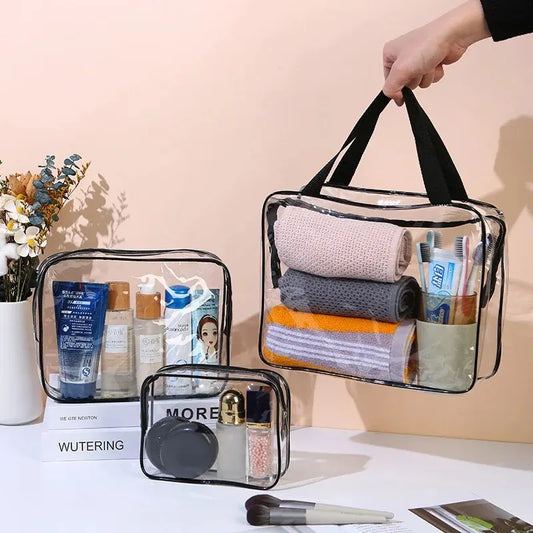 Clear Travel Toiletry Bags