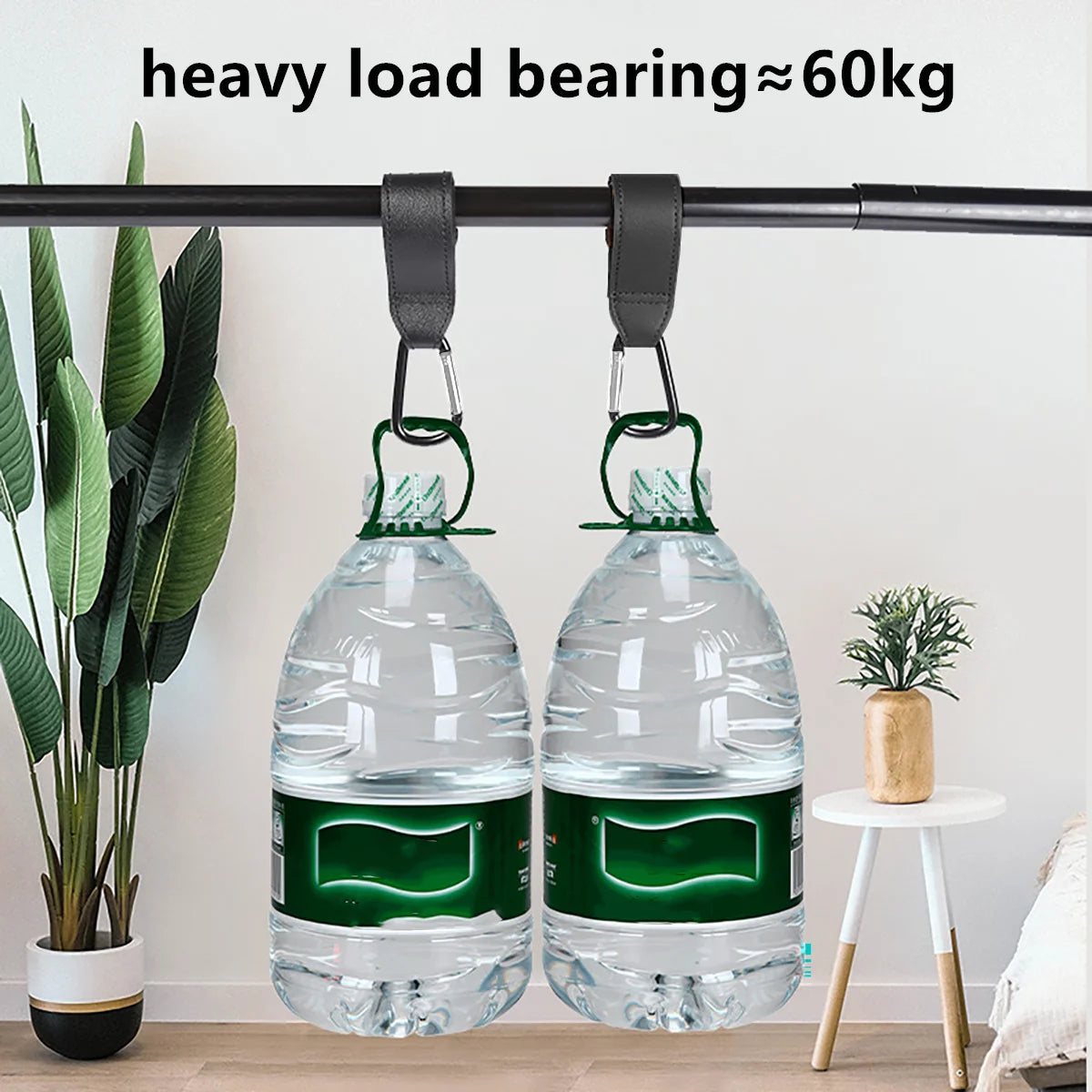 Premium Leather Stroller Hooks