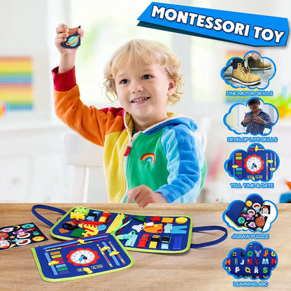 Busy Board Montessori Toy