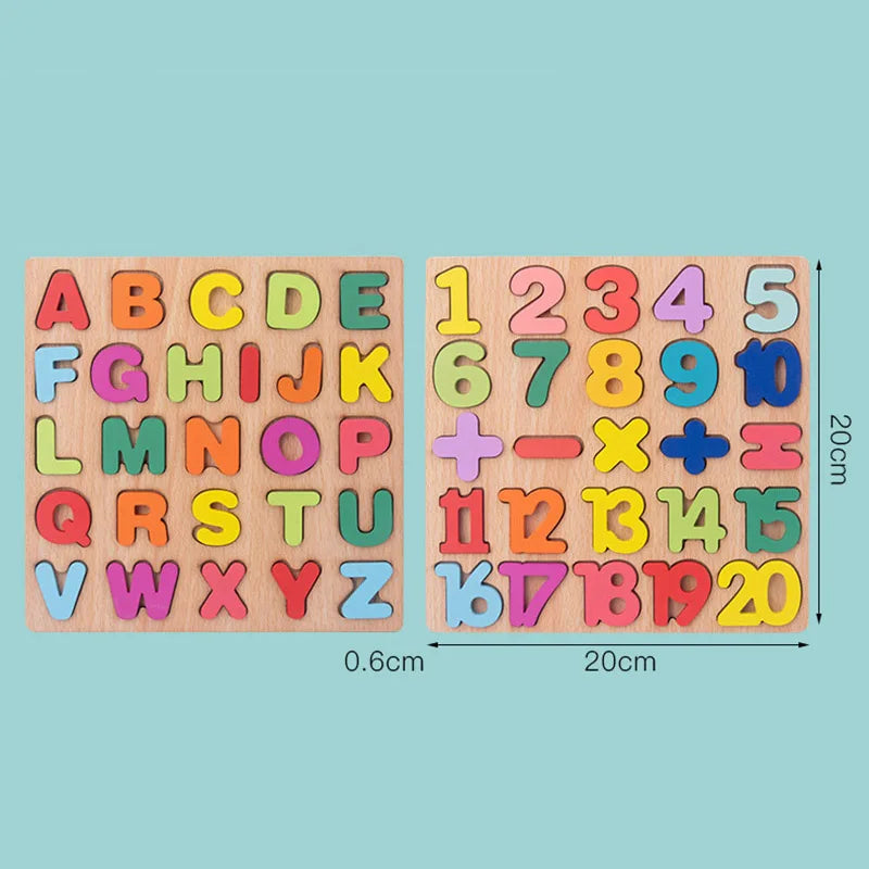 Wooden Alphabet Puzzle