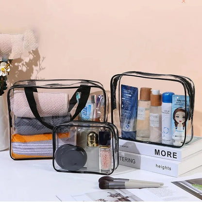 Clear Travel Toiletry Bags