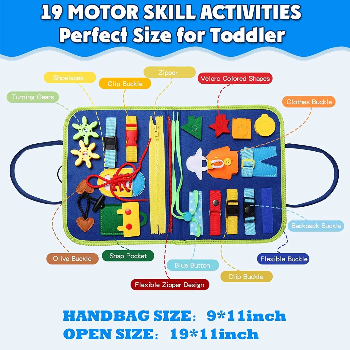 Busy Board Montessori Toy