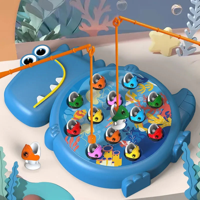 Interactive Magnetic Fishing Game